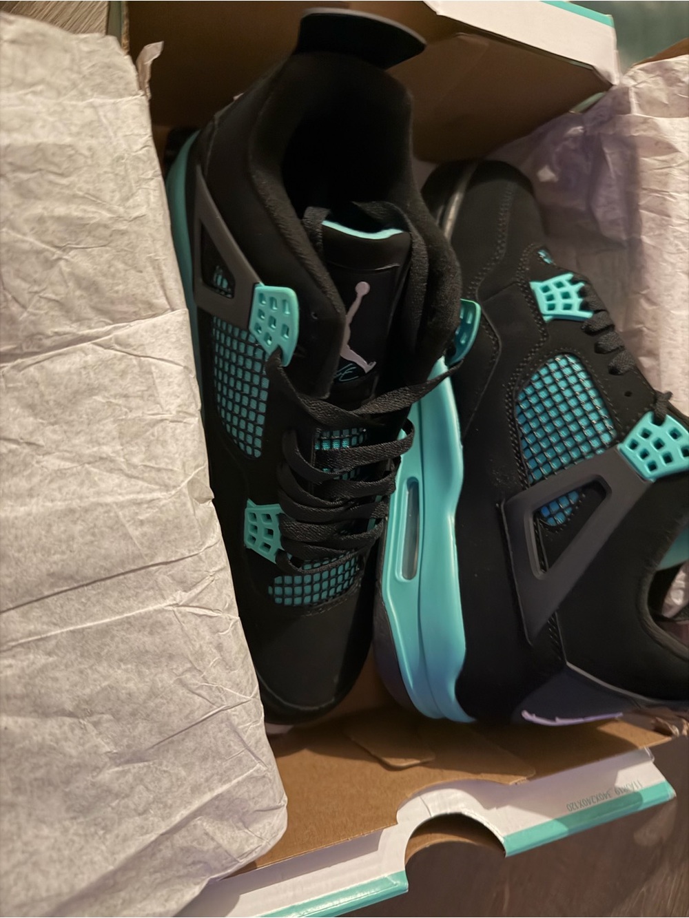 Jordan Air Jordan 4 Retro Tiffany/Teal Box